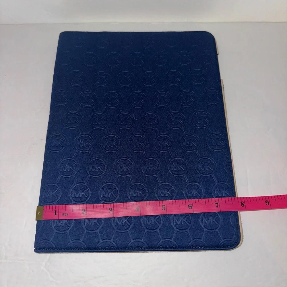 Michael Kors Padded flip over foldable IPad sleeve in purple